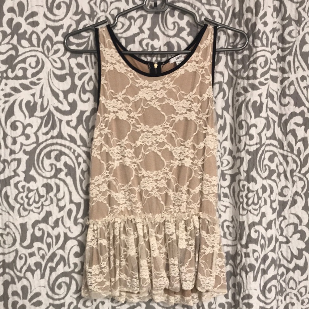Bar III Lace Shirt